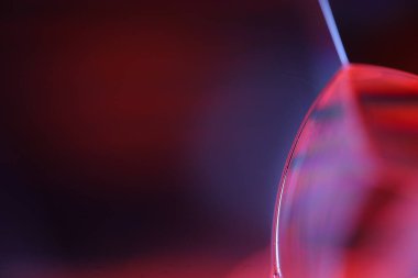 Makro pembe sıvı doku, parlak sıvı, makro kabarcıklar, mükemmel su formları, fantastik desen, parlak doku, makro arkaplan 