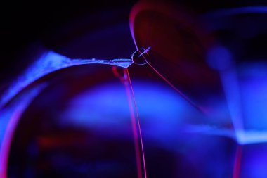 Mor sürreal karanlık soyutlama, makro arkaplan 