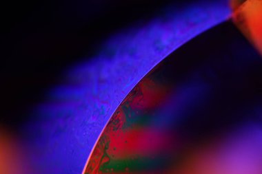 Mor sürreal karanlık soyutlama, makro arkaplan 