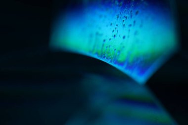 Mavi baloncuk hareketi, bilimsel soyutlama, parlak yüzey