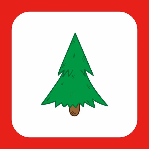 ağaçlar ikon vektör illüstrasyonu