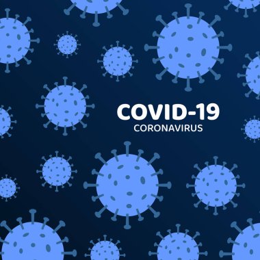 Coronavirus hastalığı çizimi