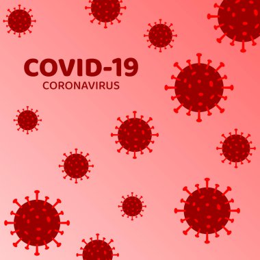 Coronavirus hastalığı çizimi