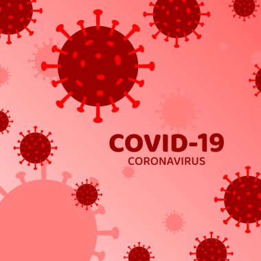 Coronavirus hastalığı çizimi