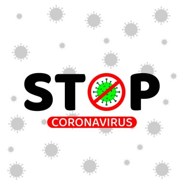 Coronavirus hastalığı çizimi