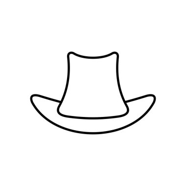 Şapka illüstrasyon Simgesi tasarımı