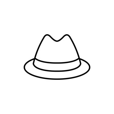 Şapka illüstrasyon Simgesi tasarımı