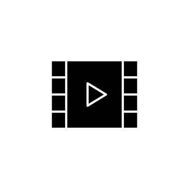 Film illüstrasyon simgesi tasarımı