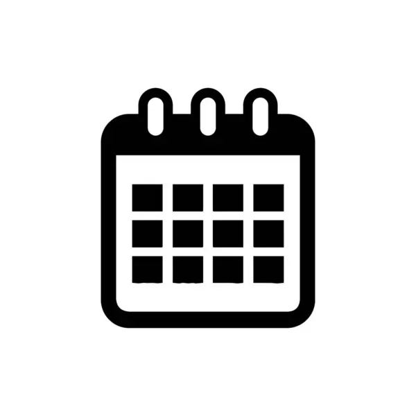 Takvim illüstrasyon simgesi tasarımı