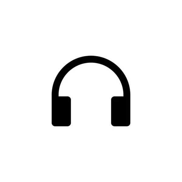 Kulaklık illüstrasyon simgesi tasarımı