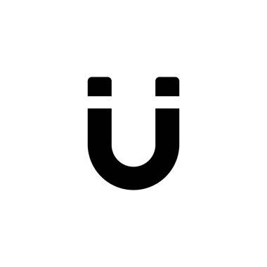 Magnet illüstrasyon simgesi tasarımı