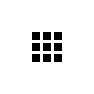 Izgara düğmesi simgesi tasarımı