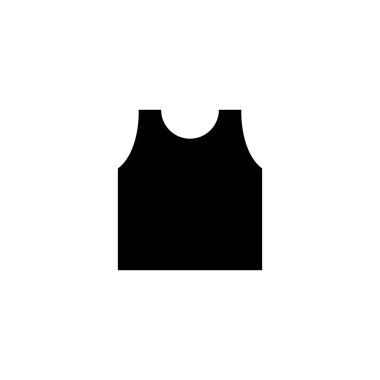 singlet simge vektör illüstrasyonu