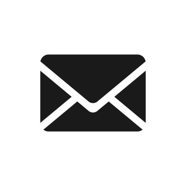 Posta zarfı illüstrasyon simgesi tasarımı