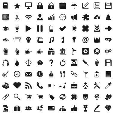 Web ve mobil için simge tasarımı 