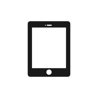 tablet illüstrasyon simgesi tasarımı