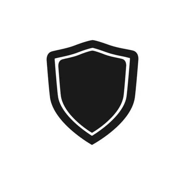 Koruma kalkanı illüstrasyon simgesi tasarımı