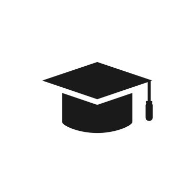 mezuniyet başlığı resimleme simgesi tasarımı