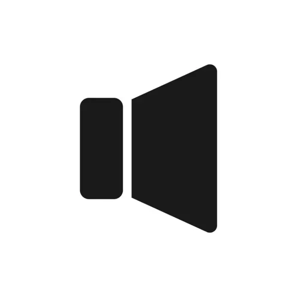 Ses hoparlörü illüstrasyon tasarımı