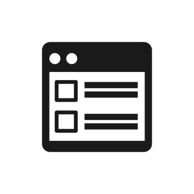 Web tarayıcı illüstrasyon tasarımı