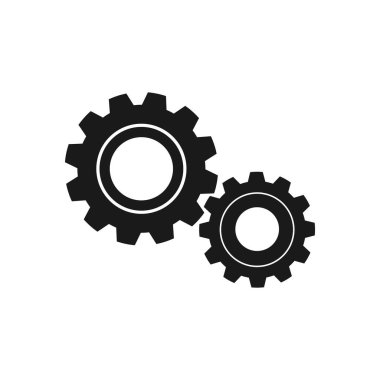 Vites simgesi vektör çizimi tasarımı