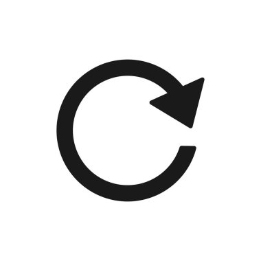 Geçerli sayfa illüstrasyon simgesi tasarımını yeniden yükle