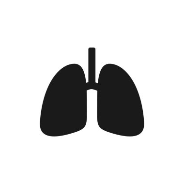 akciğerlerin vektör tasarımı