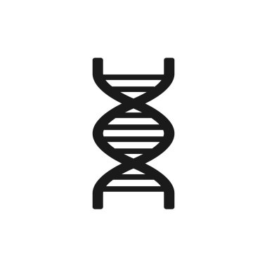 DNA illüstrasyon simgesi tasarımı