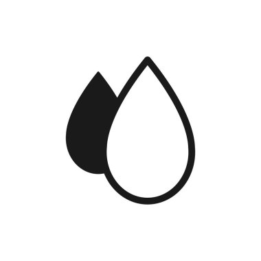 Su illüstrasyon simgesi tasarımı