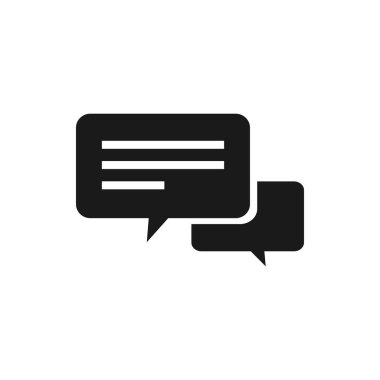 konuşma kabarcığı ileti resimleme tasarımı