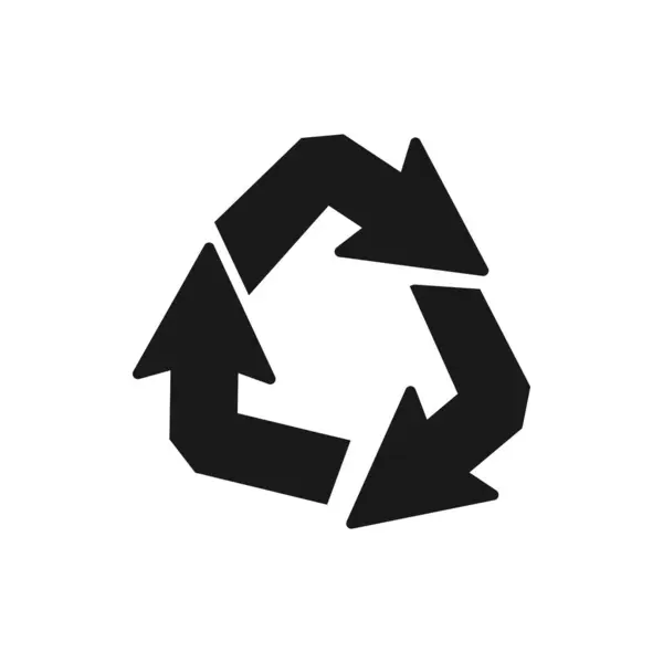 Geri dönüşüm resimleme simgesi tasarımı