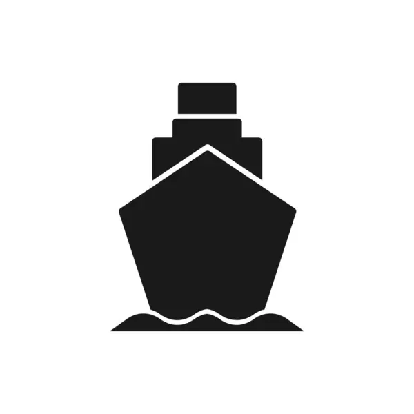 Tekne illüstrasyon simgesi tasarımı