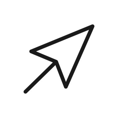 İşaretleyici veya imleç simgesi tasarımı