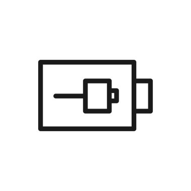 Şarj simgesi tasarımında pil