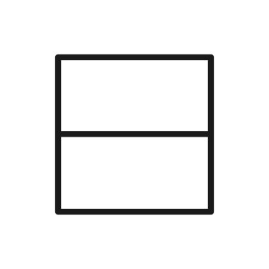 Izgara yerleşim simgesi tasarımı