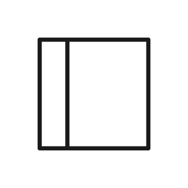 Izgara yerleşim simgesi tasarımı