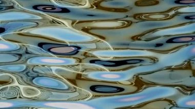 yüzey soyut arkaplanı. gökkuşağı renkleri, desen dalga dokusu, üç boyutlu resimleme çizimi