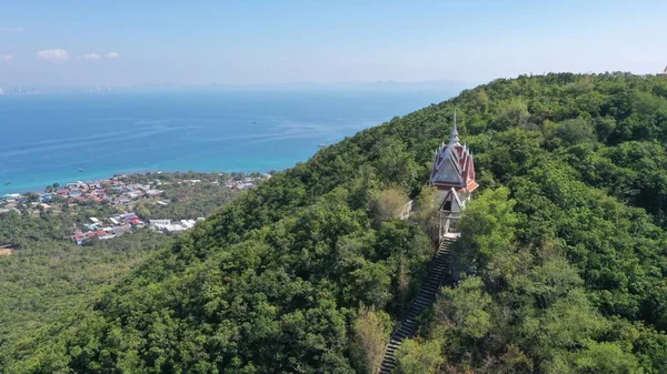 Prachtig Uitzicht Vanuit Lucht Koh Larn Pattaya Thailand — Stockfoto