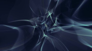 Mavi arka planda soyut döner plazma nebulası enerji alanı. Psikedelik evrimleşen grafiksel alevlenme grafiksel arka plaka fotokopi uzay tasarım elementinin 3 boyutlu üretici sanat illüstrasyonunu kabul et