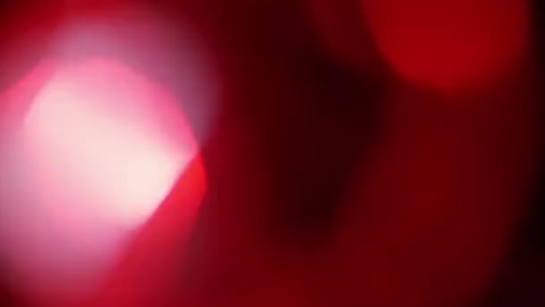 暗红色闭环背景效应叠加 柔和色调的动态脱焦装饰模板复制空间背板 宏观特写辉光效果产品展示背景动画 — 图库视频影像
