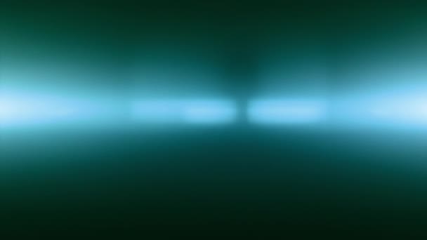 Resumen Verde Azul Lente Llamarada Gradiente Superposición Luz Fugas Bucle — Vídeo de stock