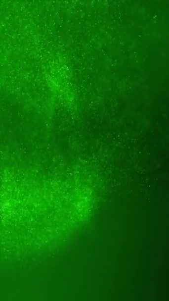 Résumé Ressources Durables Fond Boucle Particules Algues Vertes Animation Verticale — Video