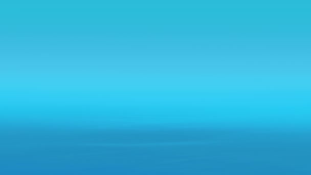 抽象的な青と白の水の日光の屈折新鮮なループの背景 コンセプト3Dアニメーションショーケース新鮮な美容ケアクリーニング製品 持続可能なエネルギーと自然化粧品のためのテンプレートバックドロップ — ストック動画
