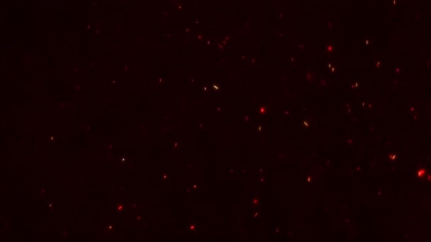 Hvězdy Prach Galaxie Animace Pozadí Prach — Stock video