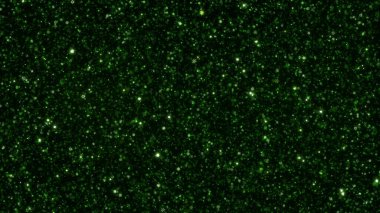 Yeşil soyut noel tatili afişi fotokopi alanı ve Kar Tanesi desenli. Şenlikli 3D Xmas kutlaması ve zarif Yeni Yıl gösterisinin 3 boyutlu tasviri.