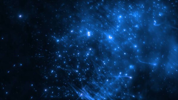 abstract space and stars background, 3 d rendering