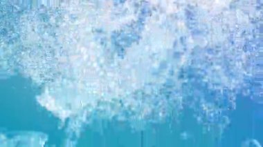 coşkulu canlılık kozmetik ferahlatıcı hijyen ya da hidrojen enerji stüdyosu karbonlu gaz baloncuklarının canlandırılması tam kare makro yakın çekim odaklı bulanıklık