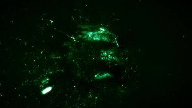 hayal ürünü bereketli fraktal doku soyut arkaplan animasyonu oluşturdu 