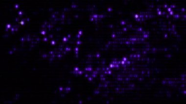 fantezi kaotik renkli fraktal desen. Soyut fraktal şekiller. 3D canlandırma 