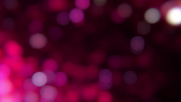 Абстрактний Елегантний Рожевий Нейтральний Повнокадровий Фон Боке Концепція Шаблон Анімації — стокове відео